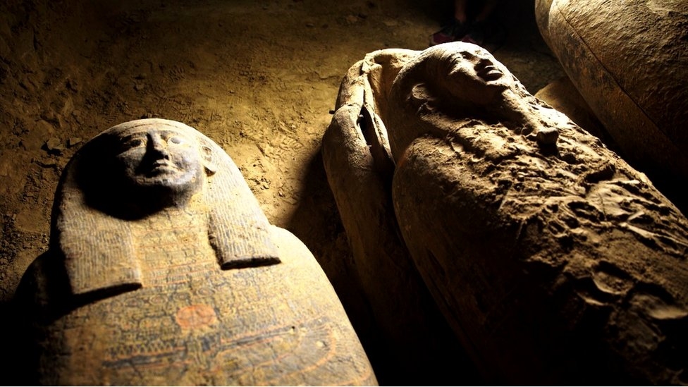 Terkubur 2.500 Tahun, Puluhan Peti Mati Kuno Ditemukan di Mesir